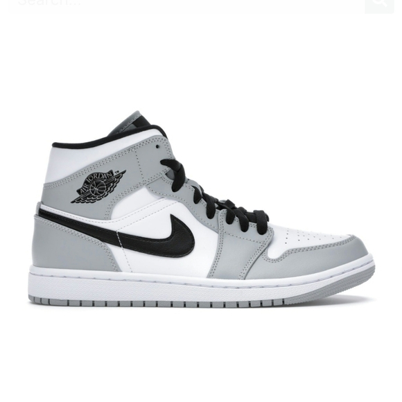 Air Jordan 1 Mid Smoke Gray - Picture 1 of 12